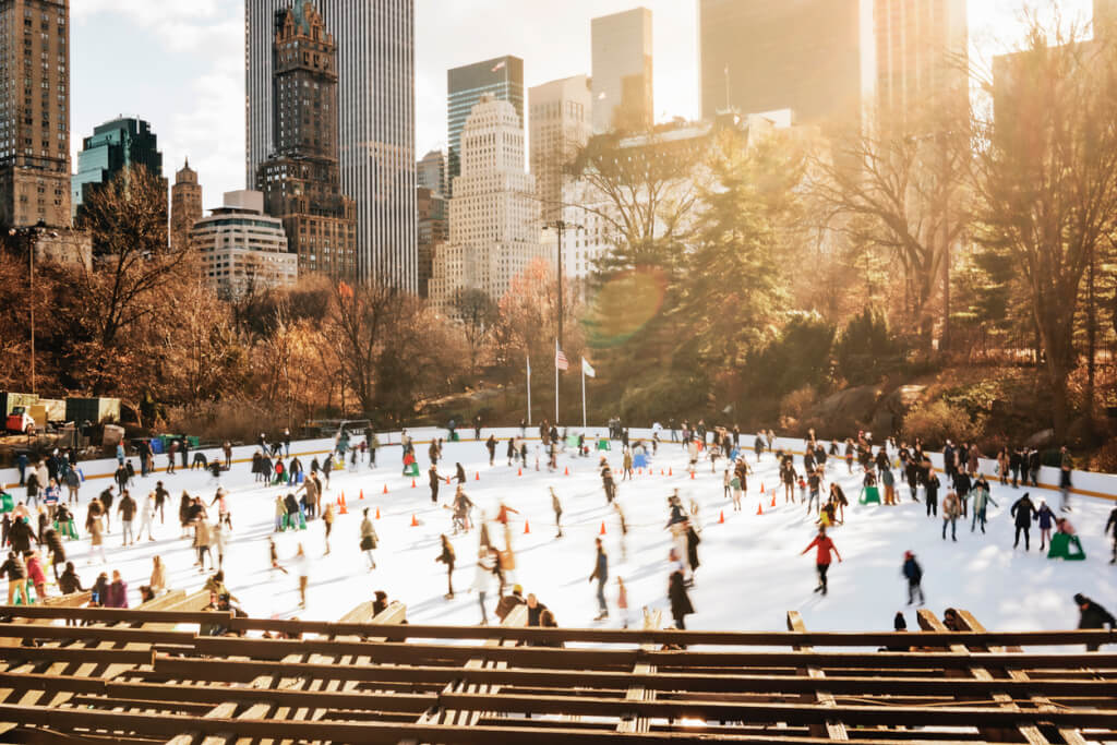 Ice Skating in Central Park 2023