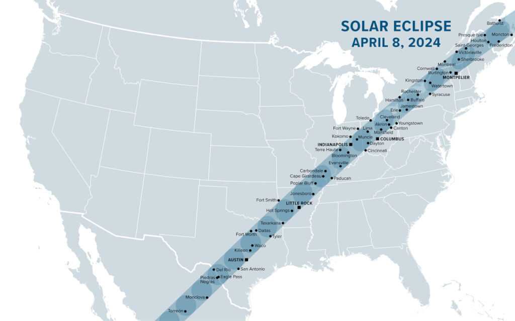 Total Solar Eclipse of April 8, 2024