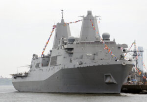 Modern warship