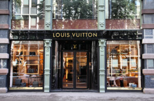 Louis Vuitton store on August 21, 2010 in Oslo.