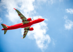 .photo of a play airlines passenger plane at Dublin airport ireland