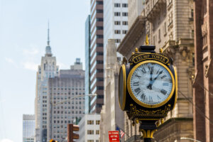 Trump Tower Clock at Fifth Avenue, NYC